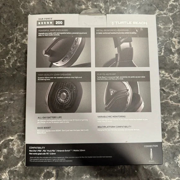 Turtle Beach Recon 200 Powered Gaming Wired Headset - Picture 8 of 9